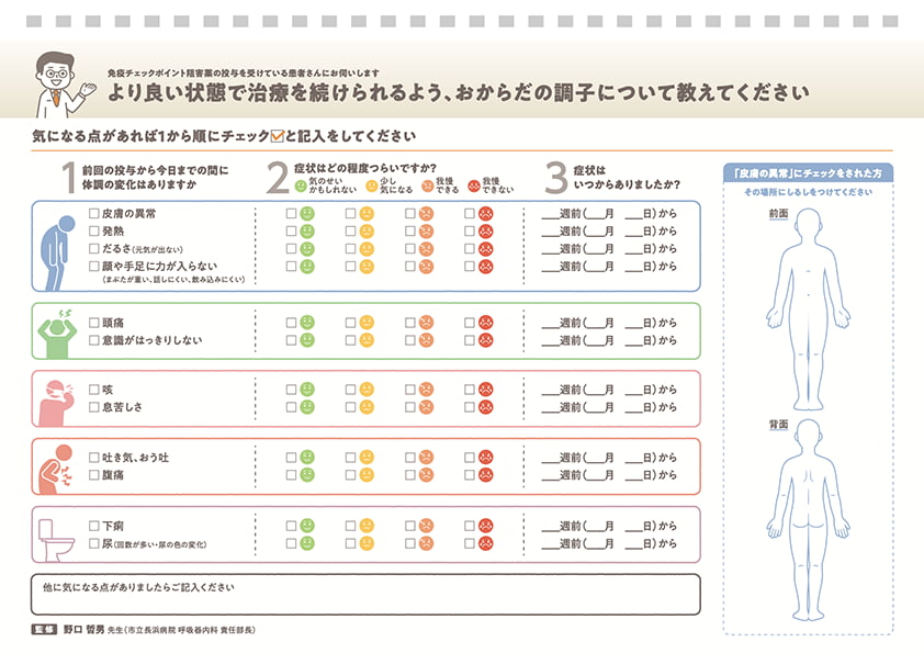 体調に変化があったとき、主治医にどう伝えたらいい？